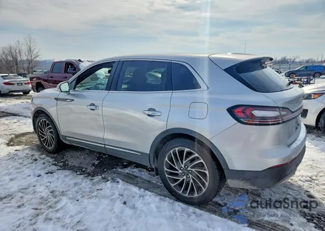 2019 Lincoln Nautilus Reserve z USA, uszkodzony, nr VIN 2LMPJ6L99KBL11520
